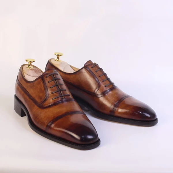 Patina toe cap Oxfords - Image 2
