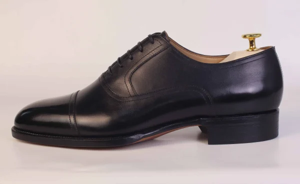 Black toe cap Oxford - Image 3