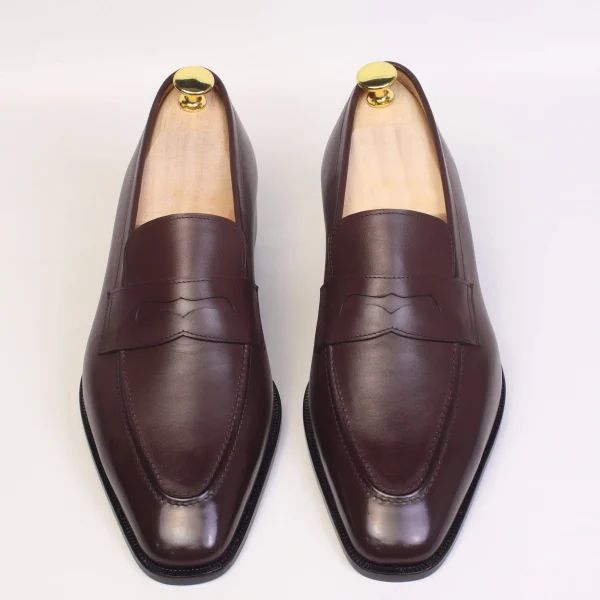 Dark Brown Penny Loafers - Image 4