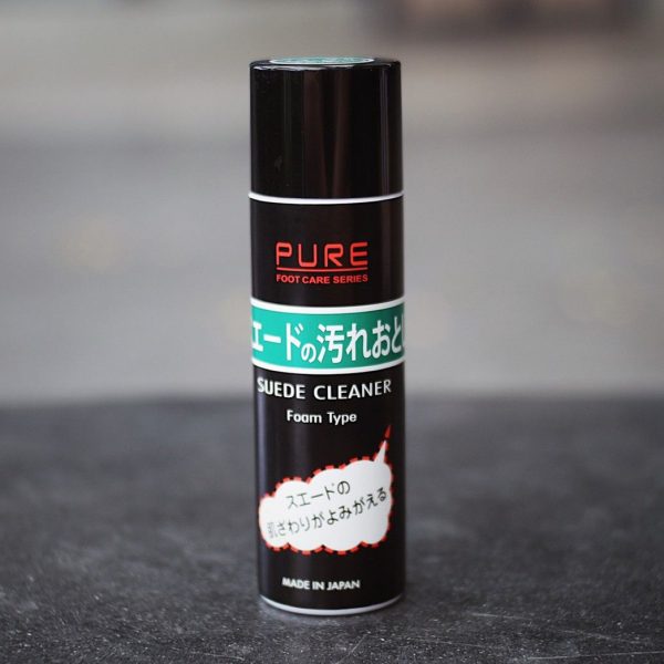 PURE Suede Cleaner โฟมทําความสะอาดหนังกลับ 150 มิลลิมิตร MADE IN JAPAN