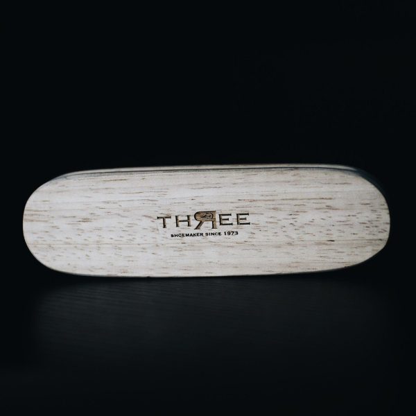 THREE Shoes Horsehair Brush แปรงขนม้าสําหรับทําความสะอาดและปัดเงา